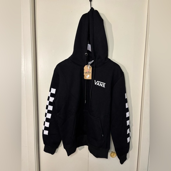 NWT Vans Black Zip-Up Hoodie - Picture 1 of 3